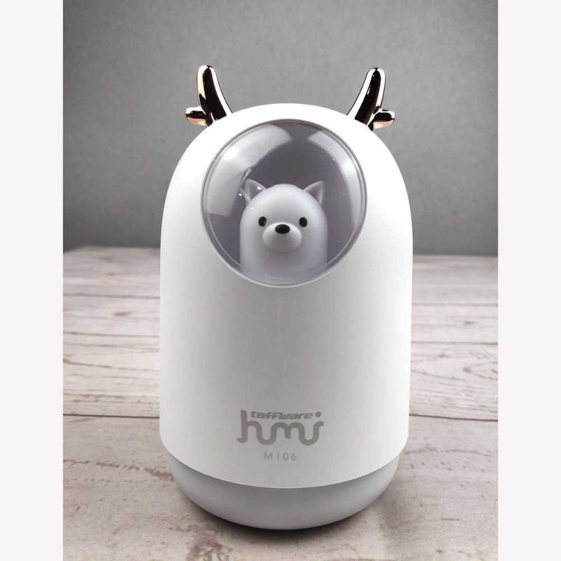 Humidifier Diffuser Aromaterapi Essential Oil Aromatherapy Disfuser Ultrasonic Pelembab Udara-Teddy