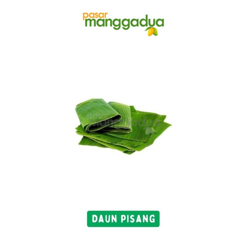 

FRESH !!! Daun Pisang Per 5 Lembar / Sayur Segar