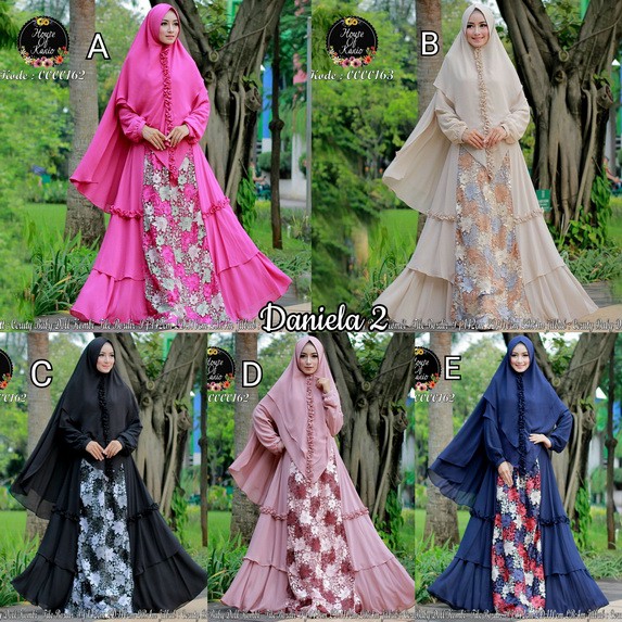 Gamis Syari DANIELA 2  Original by KANIO