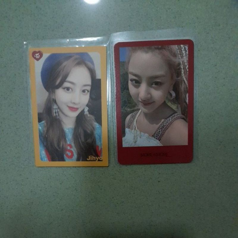 TWICE Jihyo What Is Love Photocard | TWICE Jihyo Photocard More and More | TWICE TASTE OF LOVE
