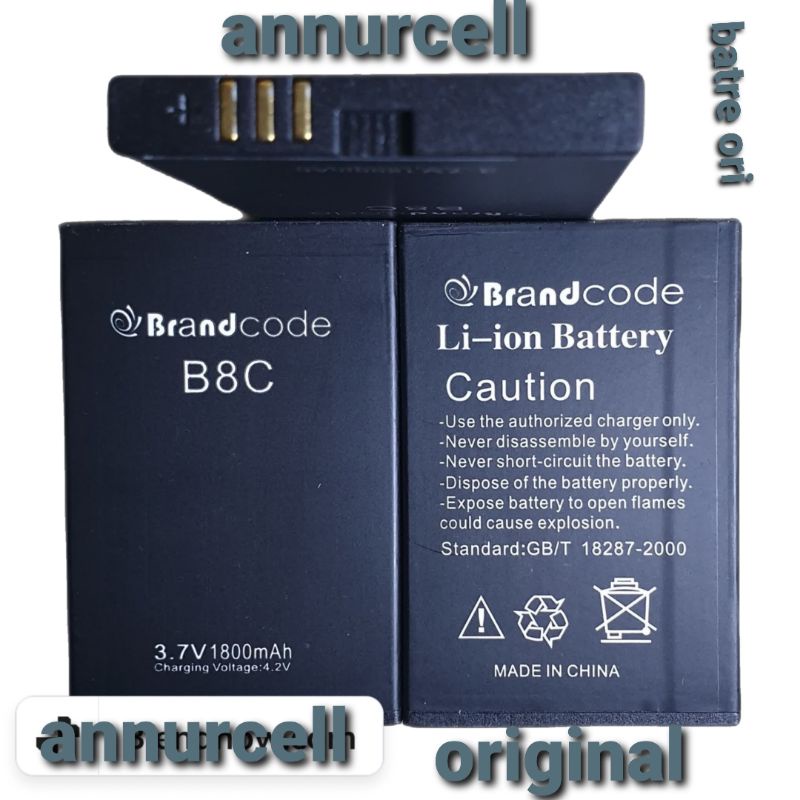 Baterai Batre Brandcode B8C Original(bayre b8c original)