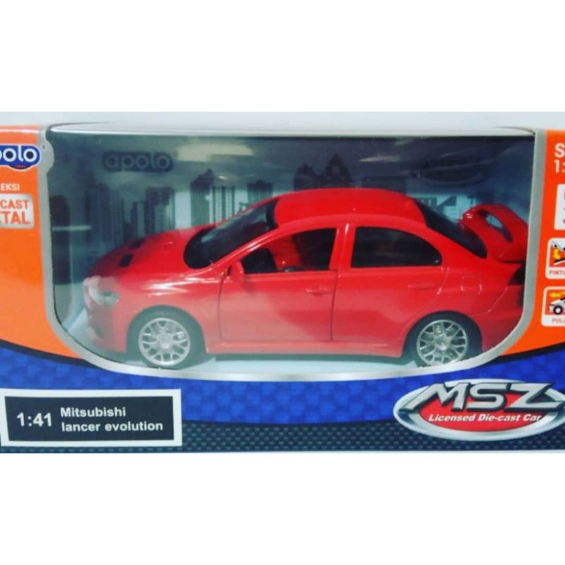 Diecast Apollo Mitsubishi Lancer Evolution