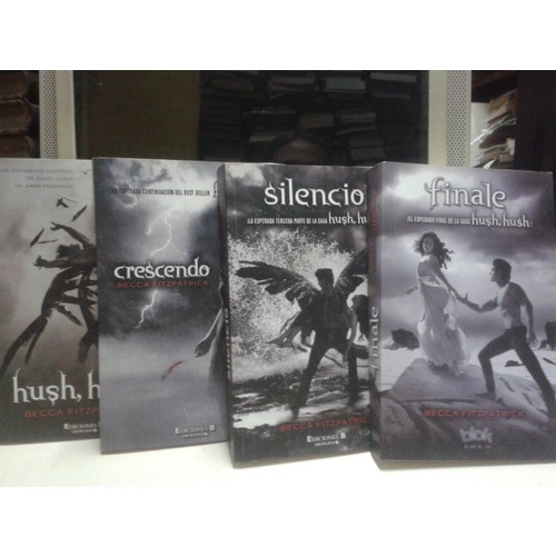 [INDONESIA] BUKU NOVEL HUSH HUSH SAGA - HUSH HUSH - CRESCENDO - SILENCE - FINALE - BECCA FITZPATRICK [ORIGINAL]