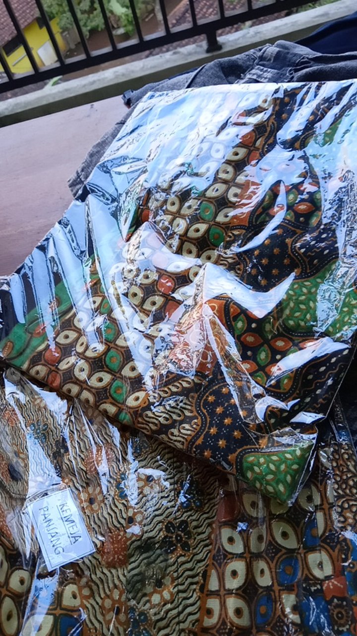 Trolis Grosir Kemeja Batik Pria Cowok Lengan Panjang Matahari Warna Remaja Dewasa Trolistore