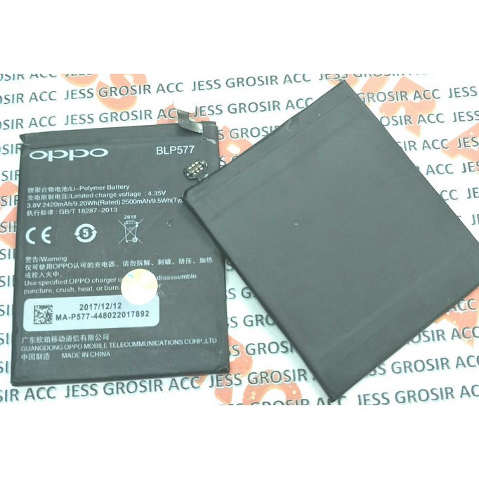 Battery Batre Baterai Oppo A51 Mirror 5 R3 R7005 R7007 BLP577 BLP-577 BLP 577