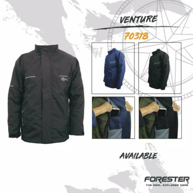 Jaket Riding Venture 70318 Forester Adventure/ jaket Berkendara/Bermotor