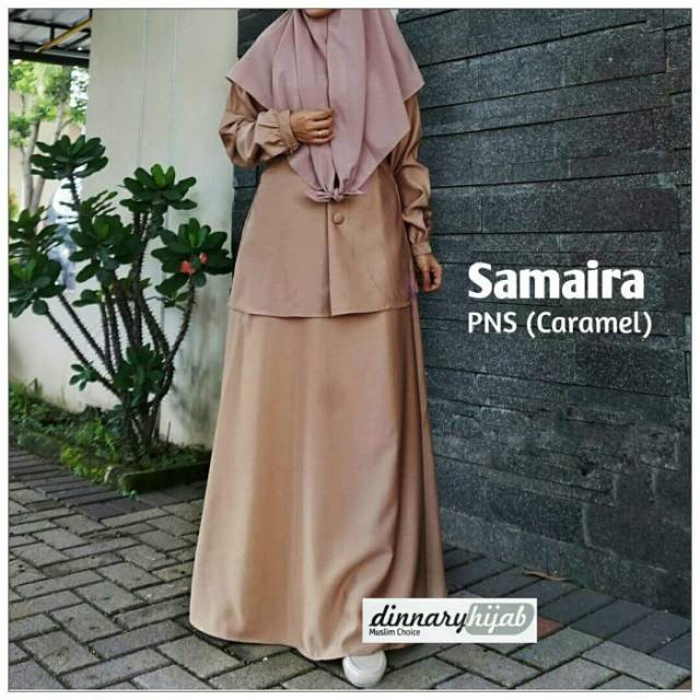 GAMIS SERAGAM PNS PEMDA II  DINNARY HIJAB