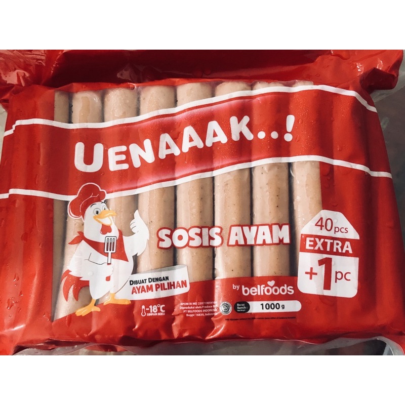 

Belfoods Sosis Ayam 40 (975gr)