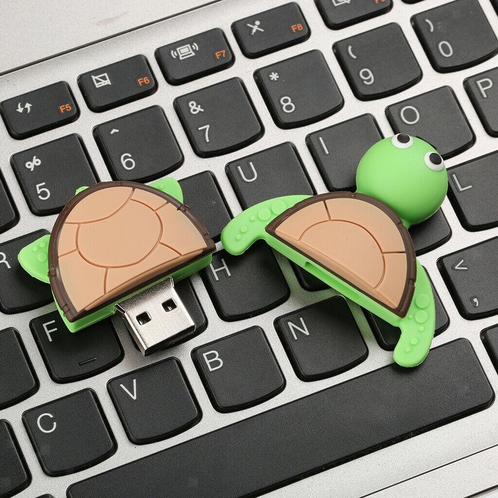 Kreatif Kartun Kura Modell USB 2.0 Flash Drive U Disk Memory Disk 64GB