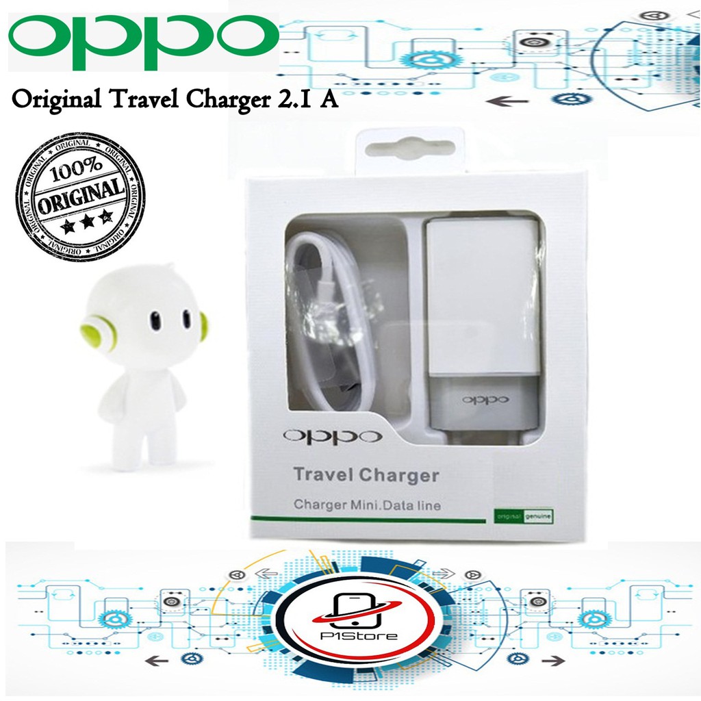 Charger Oppo Micro Travel Charger ALL TYPE 2.1A 5V