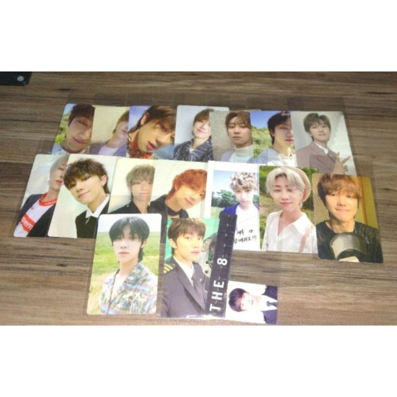 [READY STOCK] PHOTOCARD OFFICIAL SEVENTEEN THE8 Minghao an Ode, beret, boysbe, henggarae, you make m