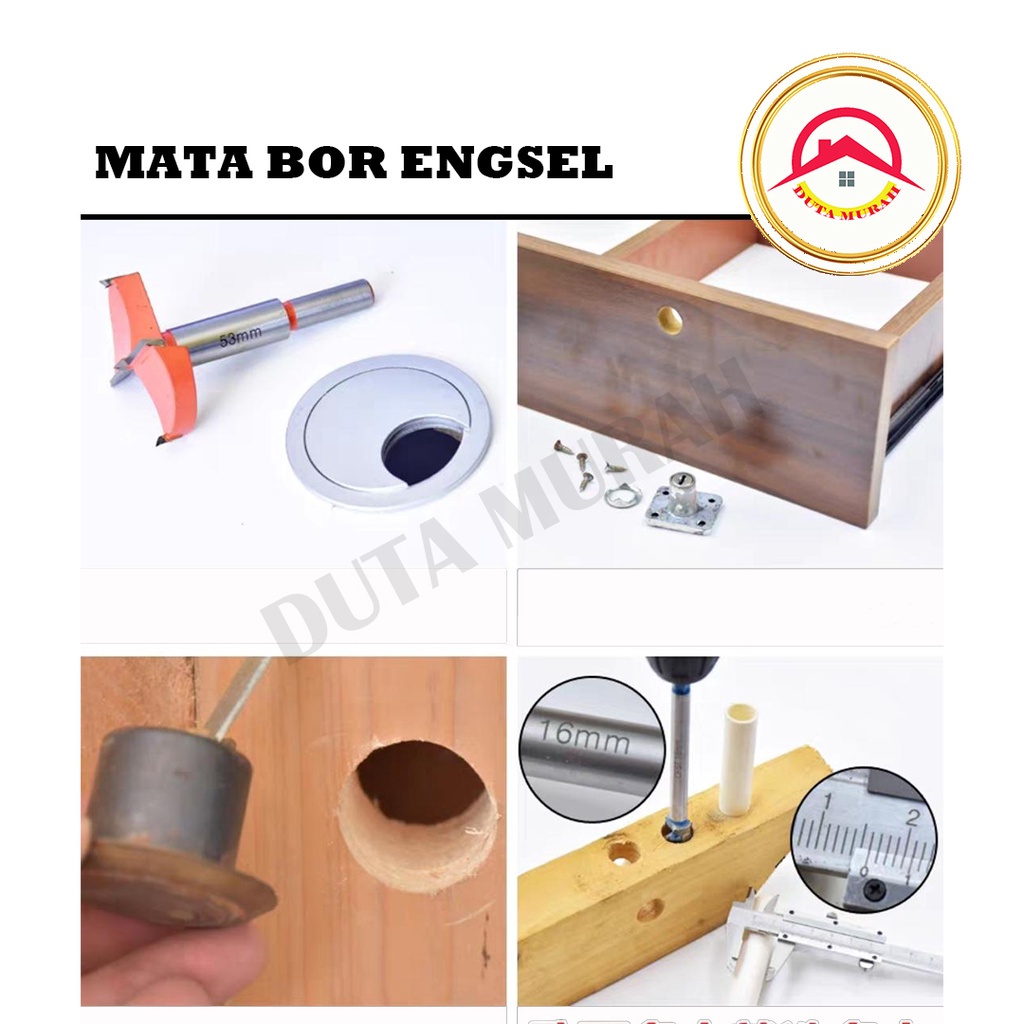 mata bor kunci /mata bor engsel /mata bor  forstener bits kayu 20 mm / 25 mm / 35 mm..