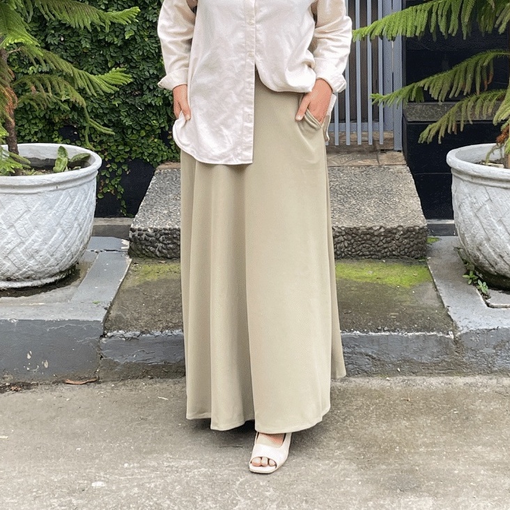 ALEA ROK SKIRT KNIT - A Line / Bawahan / Rok Wanita By Umnawear-4