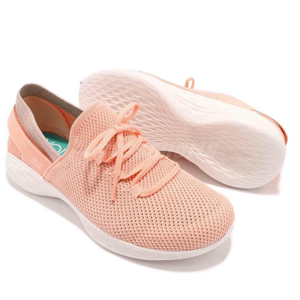 Jual Sepatu Sneaker Wanita Original Skechers You Spirit 14960-PCH - Peach