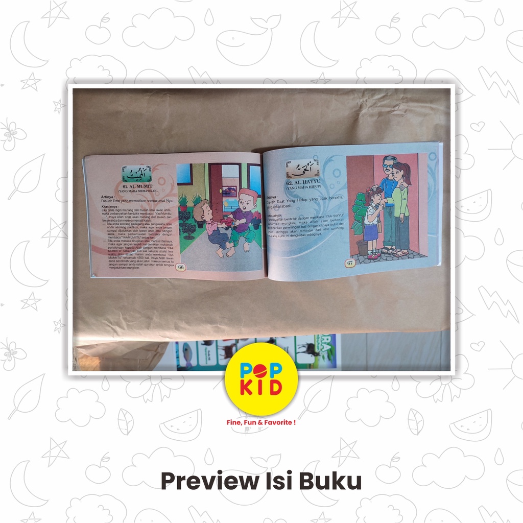 PROMO BUKU MENGENAL 99 ASMAUL HUSNA &amp; KHASIATNYA. BUKU ISLAMI ANAK