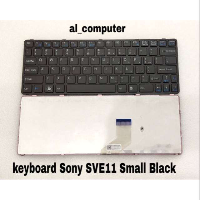 Keyboard Sony SVE11 Small Black