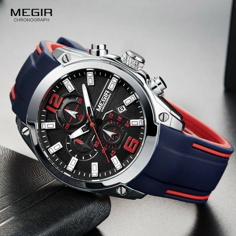 Jam Tangan Megir Original 2063 Baru Elegan