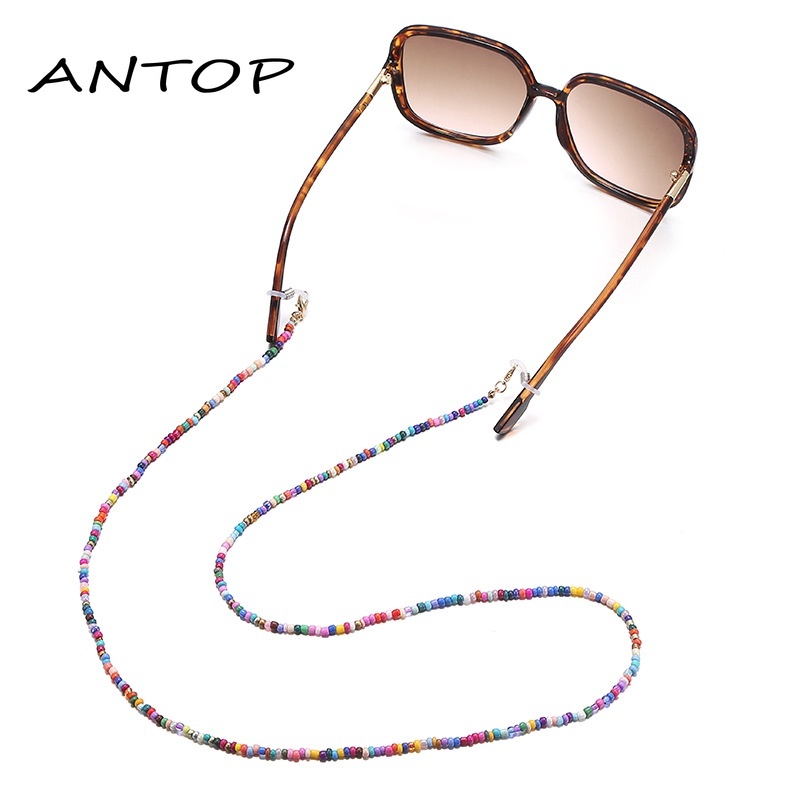 Fashion Glass Bead Lanyard Face Mask Chain Anti-slip and Anti-lost Glasses Chain ANTOP