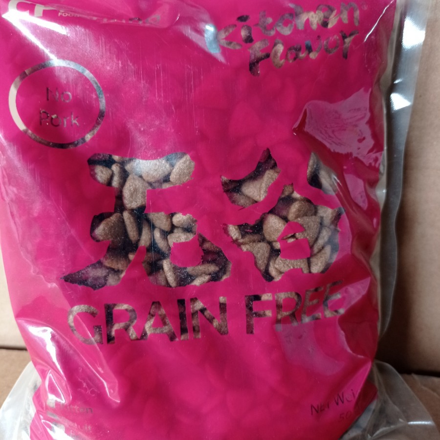 Kitchen flavor grain free adult Repack 500 gr cat food