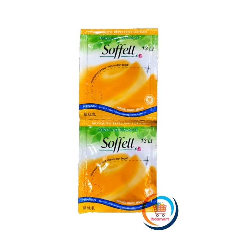 Soffell Anti Nyamuk 1 Renceng Isi 12 pcs