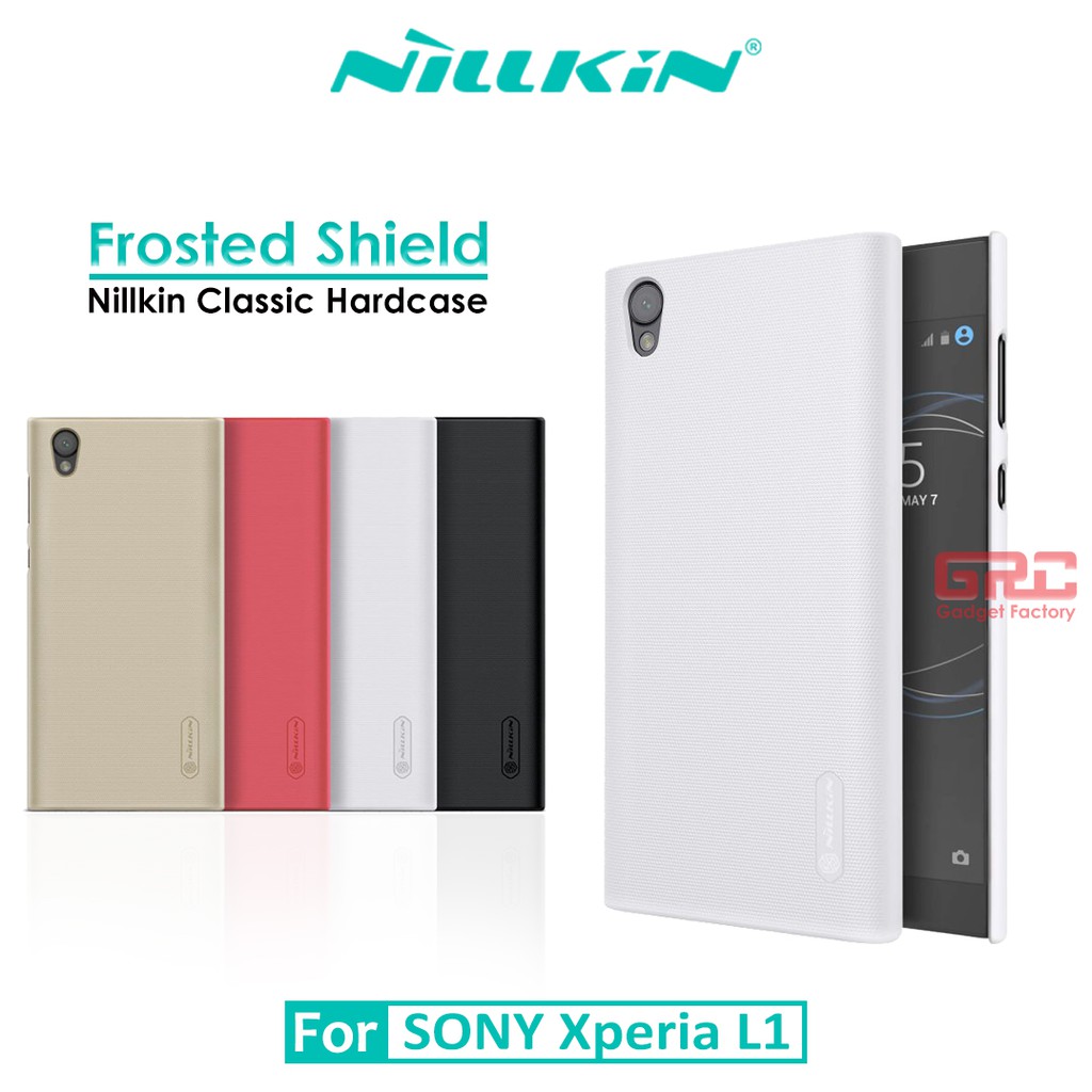 Hard Case SONY Xperia L1 Nillkin Frosted Shield Casing Original