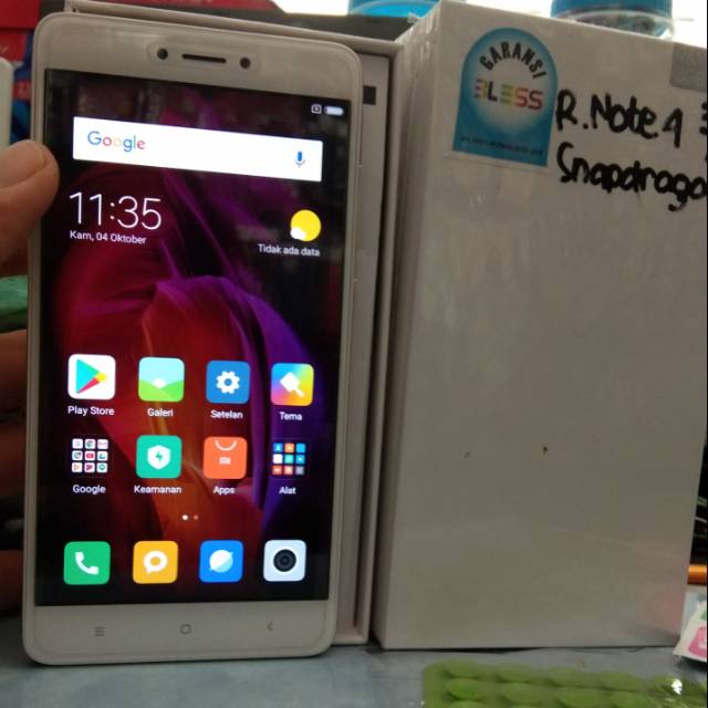 Xiaomi Redmi Note 4 Snapdragon Ram 3/32 Bekas - Seken - Second