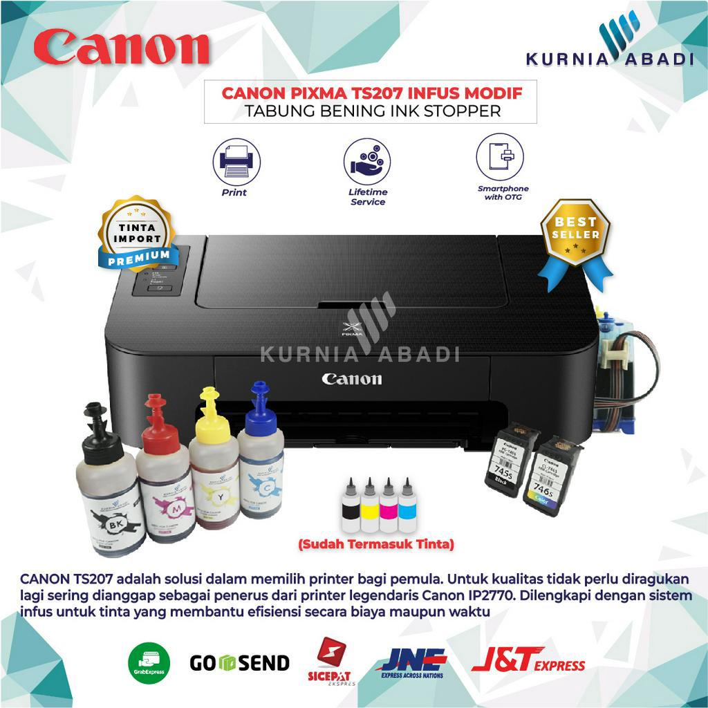 Printer Canon PIXMA IP2770 Infus Inkjet Print Only Tabung Bening