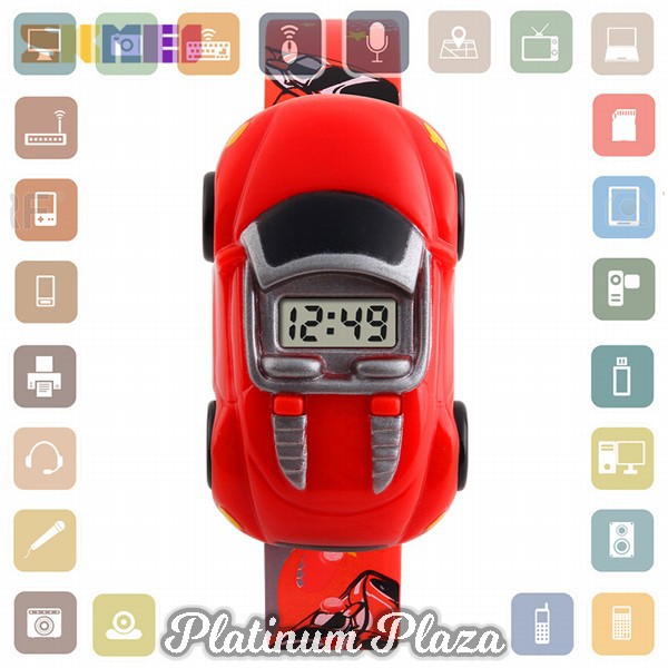 SKMEI J0nak - Anak Bentuk Mobil - DG1241 - Red`8K51NF-