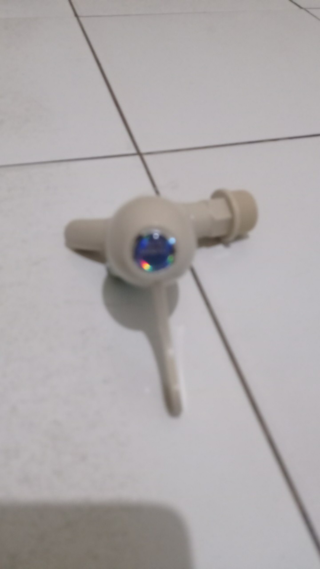 Kran Plastik Pvc New Sanho / Keran Air Engkol / Plastik Tap