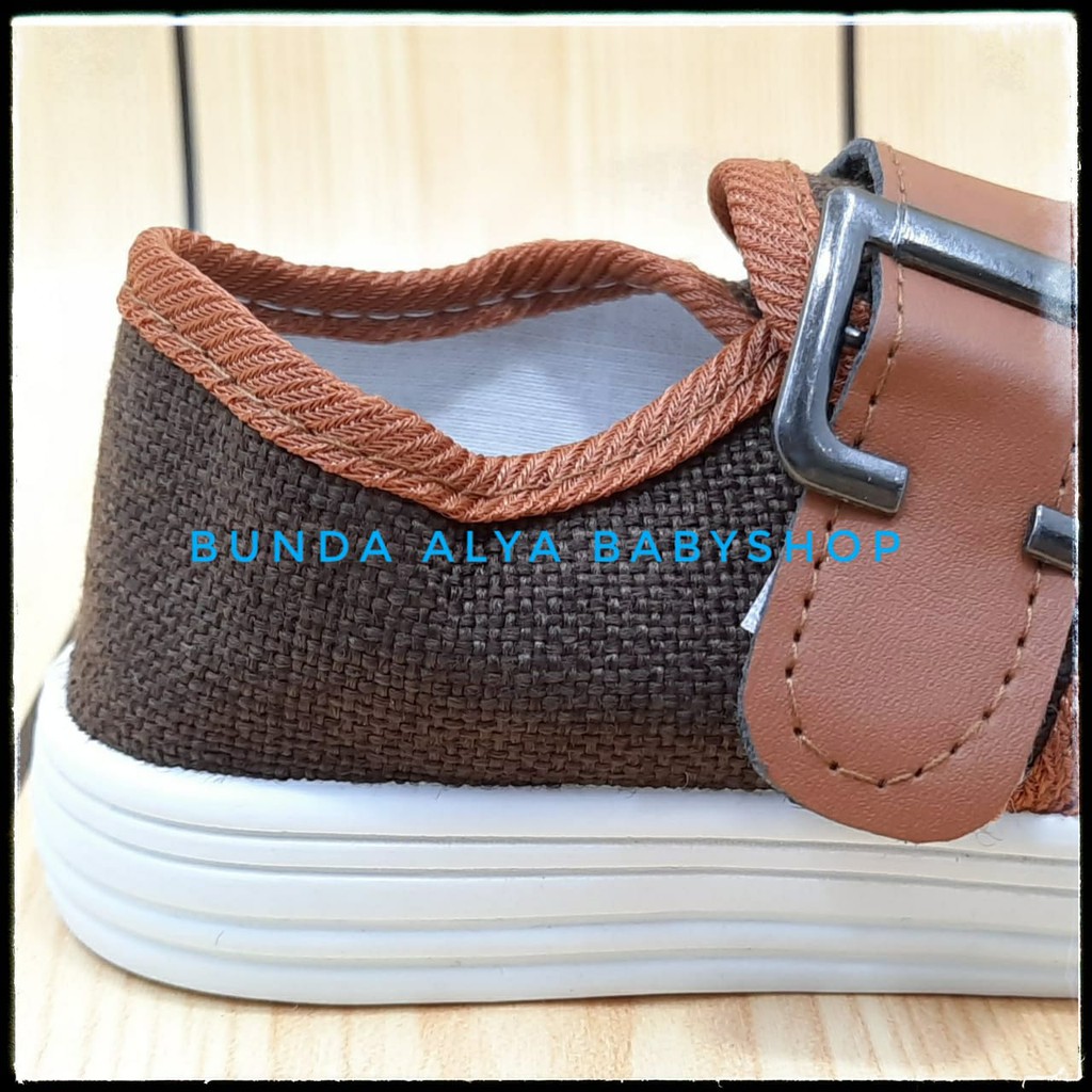 Sepatu Anak Laki Laki IMPORT 1 - 7 Tahun COKLAT Sepatu Anak Cowok Premium MVT Size 21 - 35