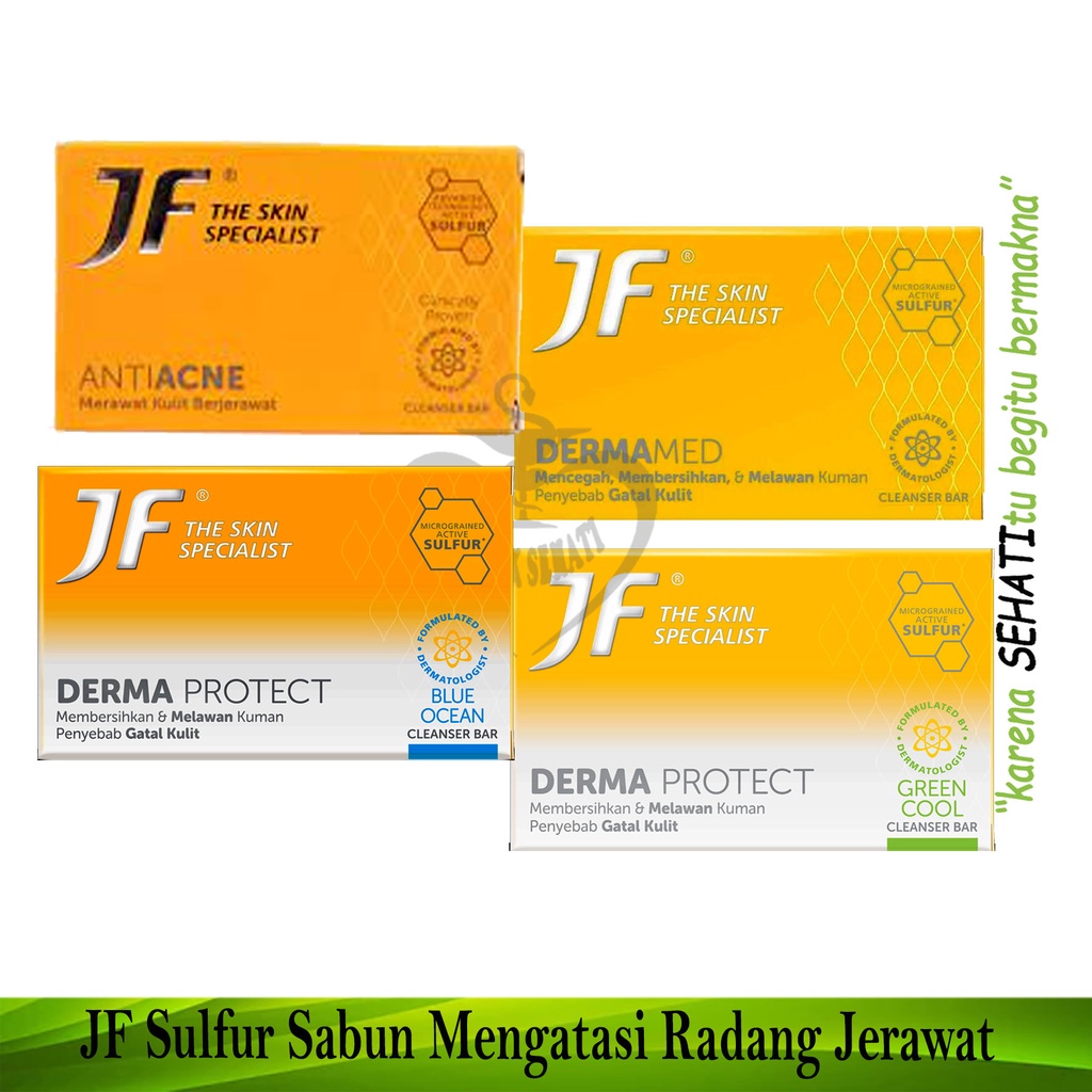 Jual All Varian Sabun Jf Sulfur Anti Acne Dan Gatal Dermamed Shopee Indonesia