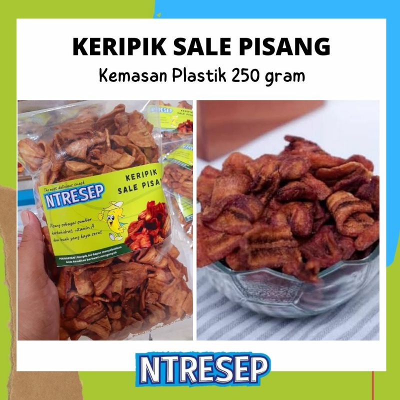 

KERIPIK SALE PISANG KEMASAN 250 GRAM
