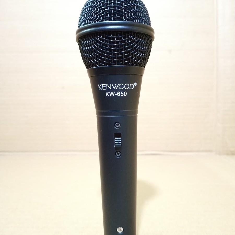 MIC KABEL HANDLE KENWOOD KW 650 DYNAMIC MICROPHONE