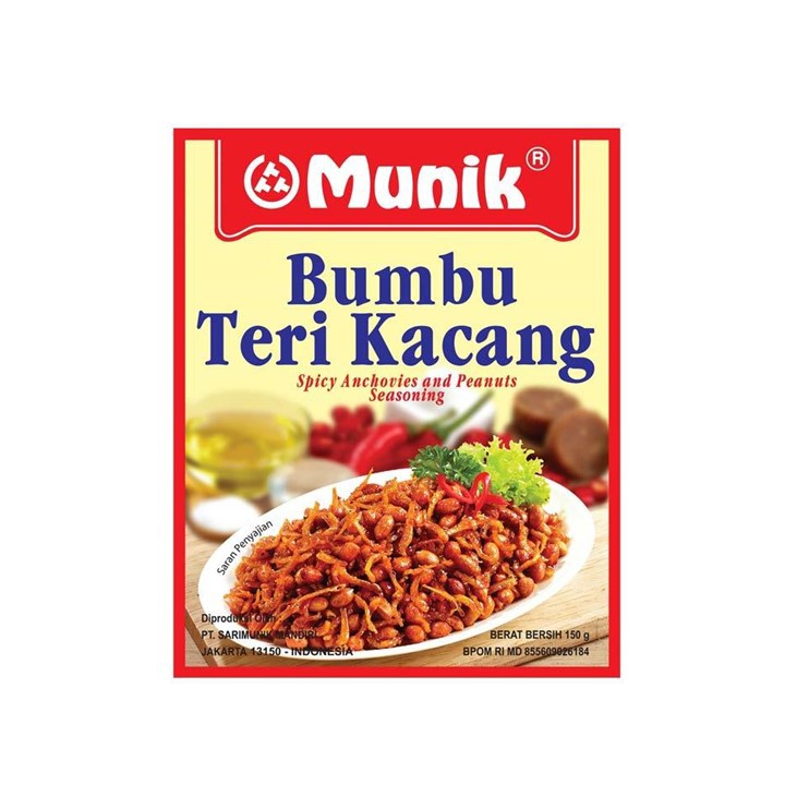 

UKRION-Munik Bumbu Teri Kacang 150gr