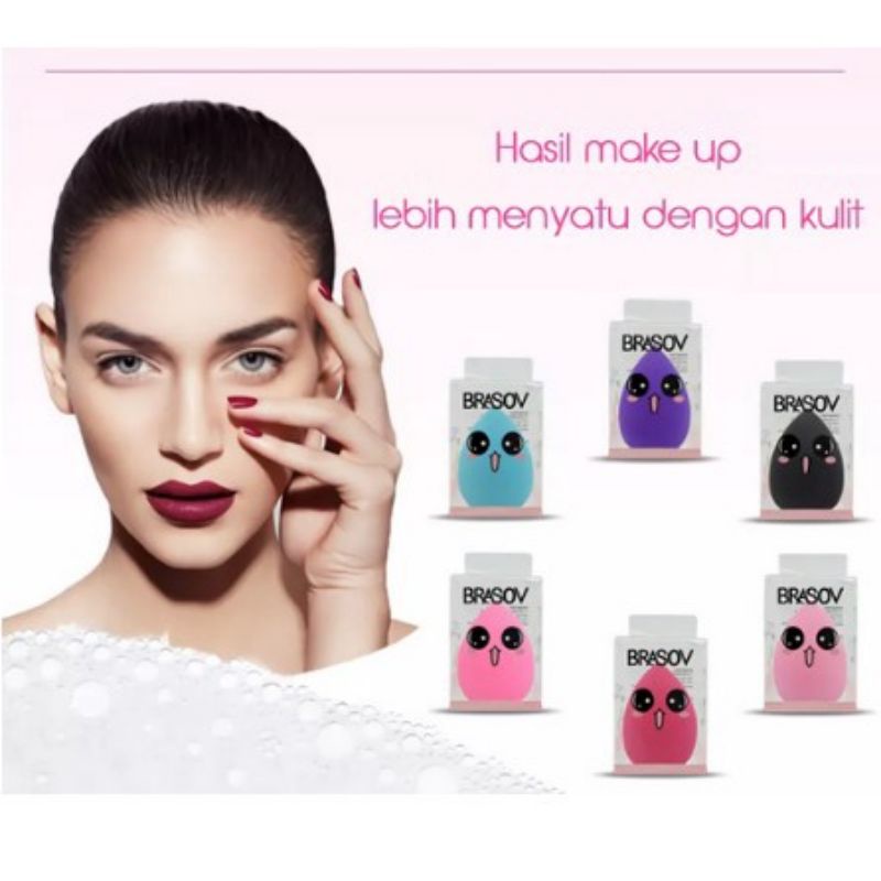Brasov Beauty Blender | Sponge Blending | Egg | Tear Drop | Guci