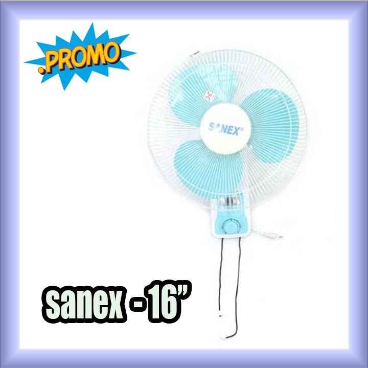 Kipas Angin Dinding SANEX 16 - Angin Kencang Sanex Kipas Tembok