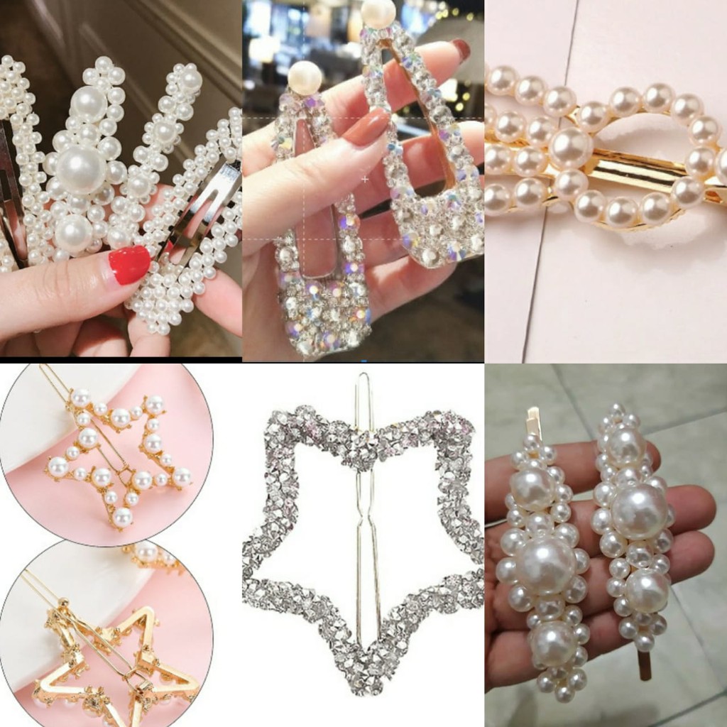 NunuLisaTan - TERMURAH Hair Pin Korea Jepit Rambut Ala KPOP