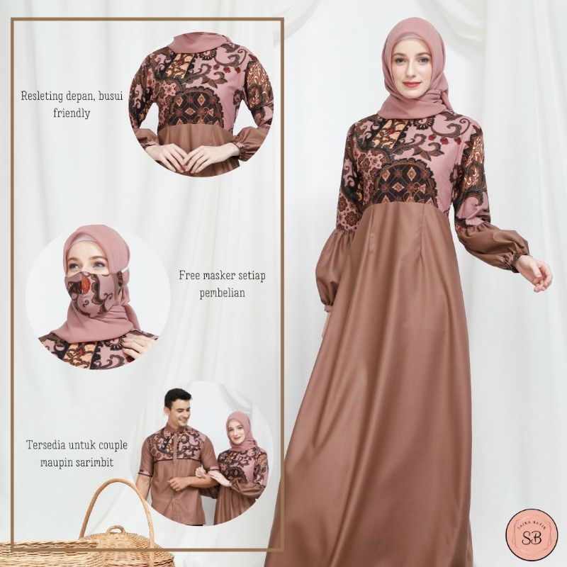 Dress batik Dewasa/ baju batik wanita/ baju batik couple/ sarimbit batik modern