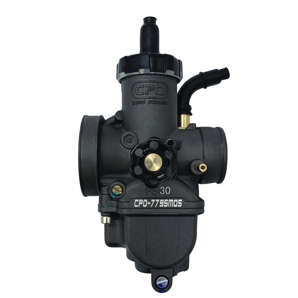 (BISA COD) KARBURATOR CPO PE 24 26 28 30 28 BLACK BEAST SERIES BB THAILAND / CARBURETOR KARBU PE28 BEAT VARIO MIO RX MX MEGAPRO PRIMUS 110 GRAND SUPRA 125 X BYSON NINJA CBR GL PRO RR SOUL FI FU 150 SATRIA KEIHIN R 115 VIXION TIGER GL REVO MX VEGA Z ZR-1