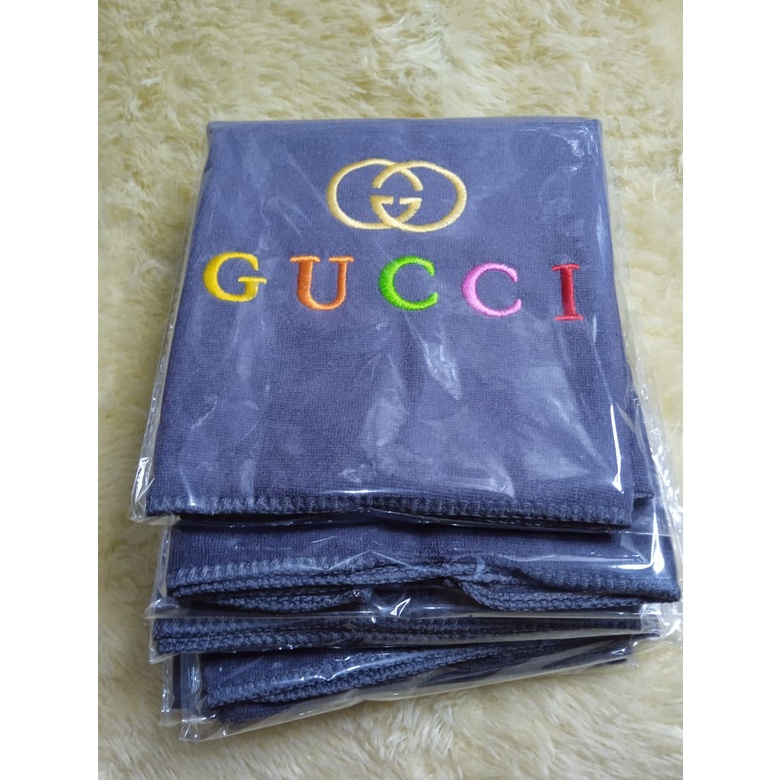 HANDUK SPORT / HANDUK OLAHRAGA/HANDUK MUKA / HANDUK KECIL SPORT MOTIF GUCCI HANDUK SENAM / HANDUK KECIL