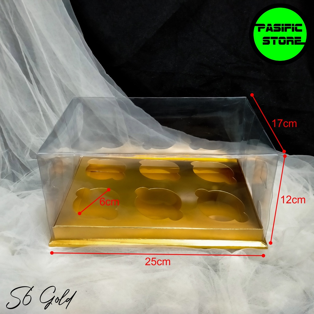 

BOX CUPCAKE MIKA GOLD ISI 6 ( S6 GOLD )