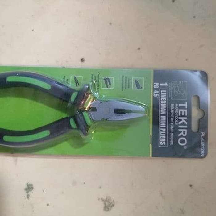 TEKIRO Tang Mini Kombinasi 4 ½&quot; Combination Linesman Pliers 4,5 Inch 4 in