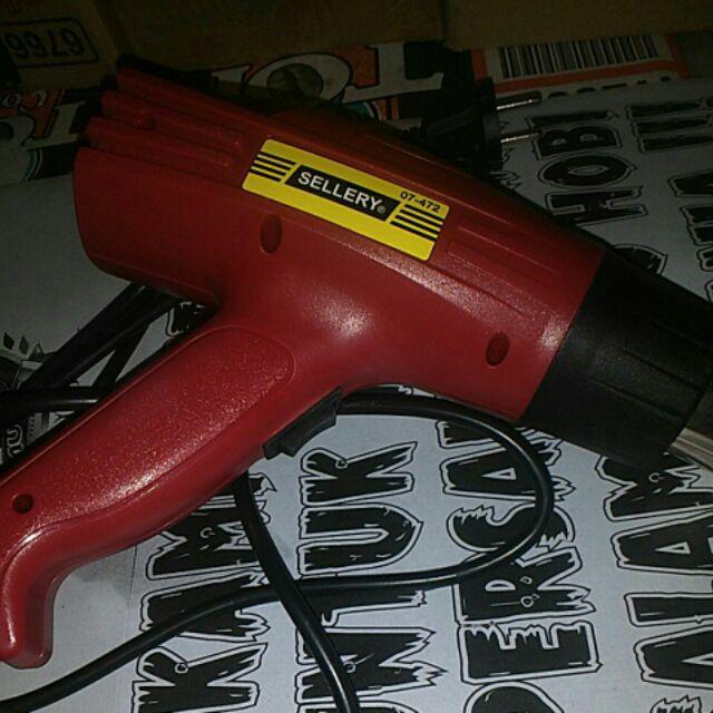 [p] Rumah Tangga Mesin Hot Air Gun / Hot Gun / Heat Gun Merk Sellery Alat Pertukangan Pengering Cat