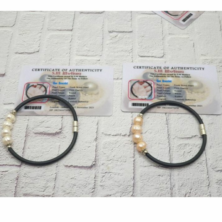 Mutiara asli lombok bersertifikat