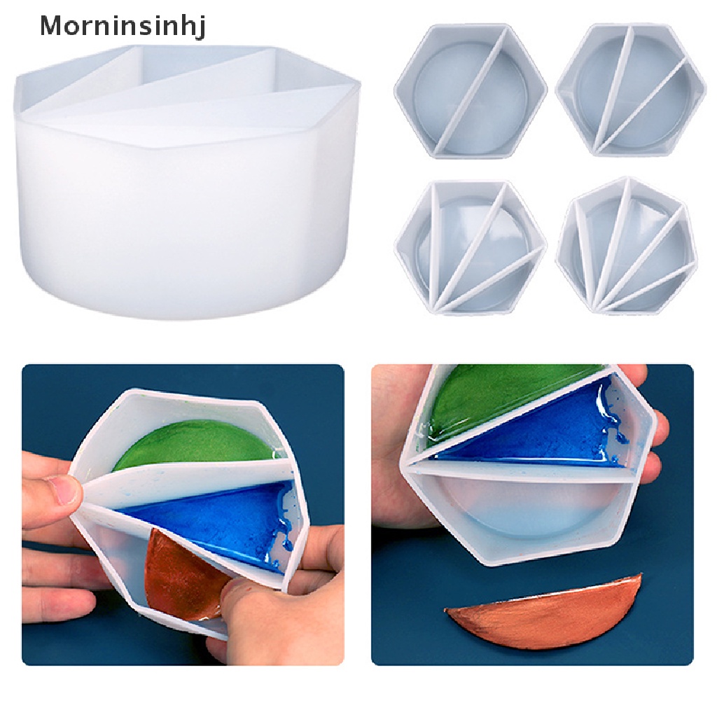 Mornin2/3 /4/5 Salur Paints Pouring Cup Split Mixing Cup DIY Membuat Perhiasan Epoxy id