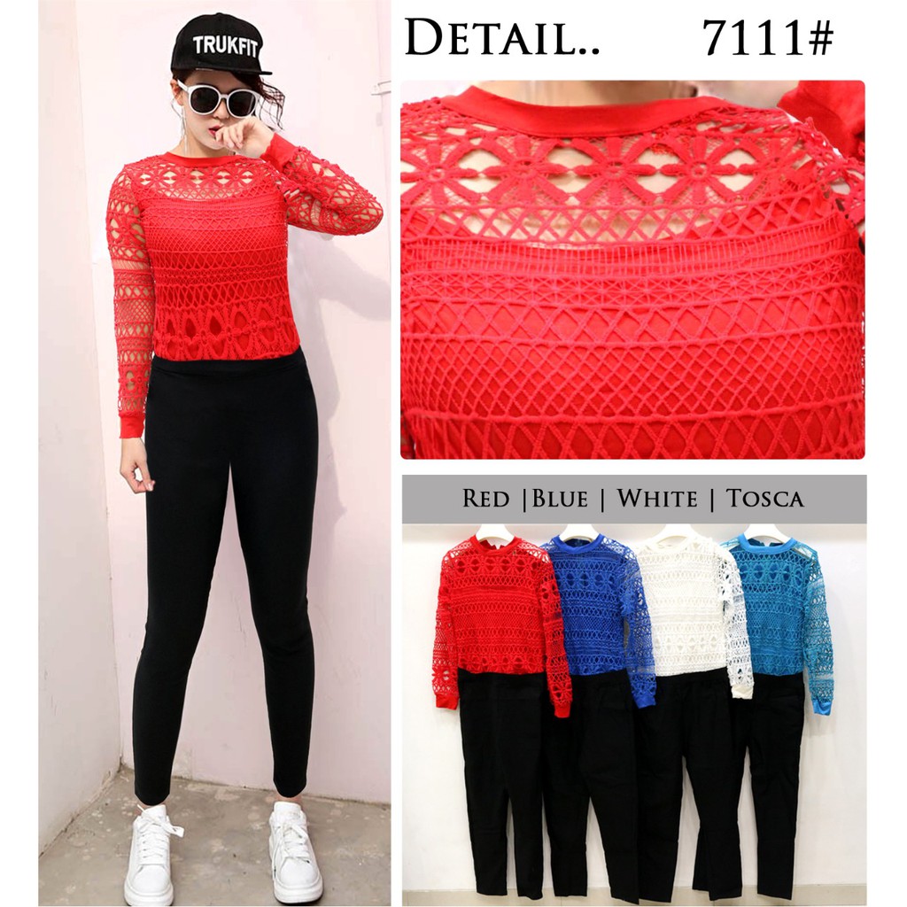 Jumpsuit wanita import model rajut keren model artis butik itc mangga dua fashion