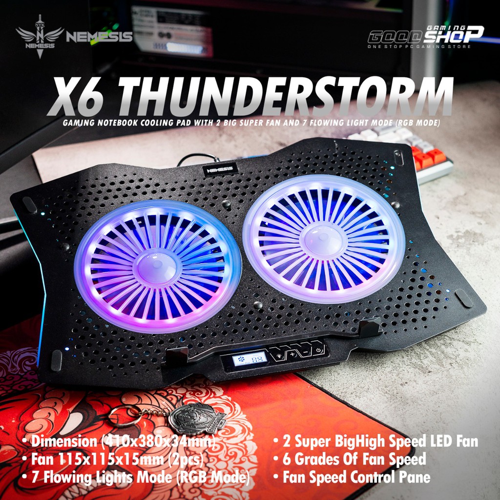 NYK NEMESIS X6 / X-6 Thunderstorm - Cooling Pad