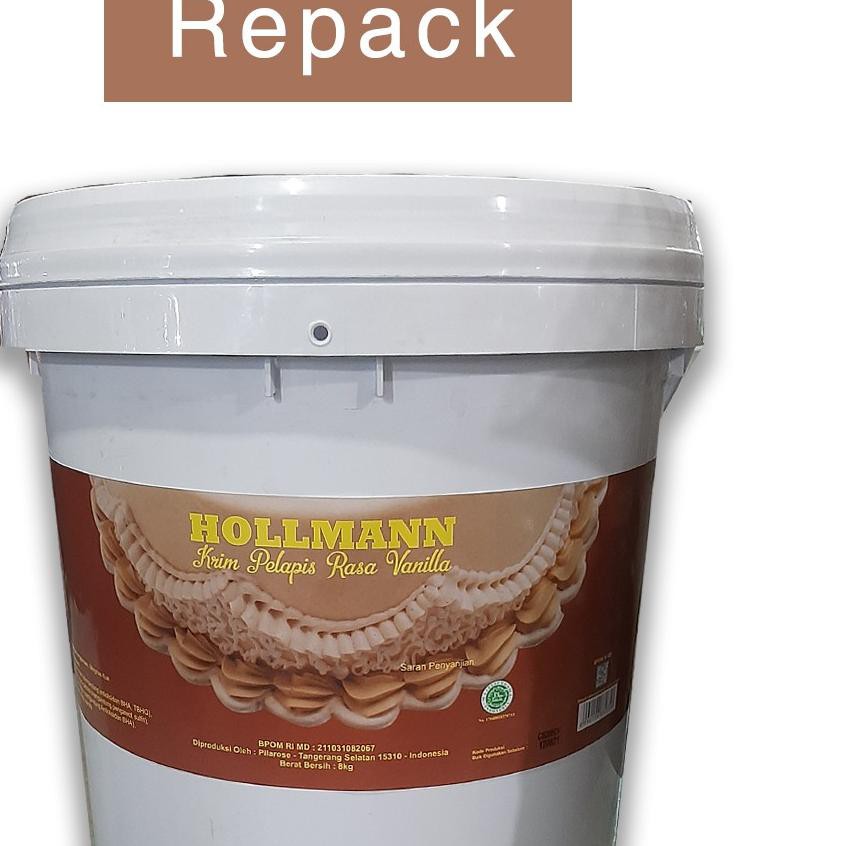 

YU7♖ Butter Cream Hollman Siap Pakai Hollmaan Siap Pakai Rasa Vanila Repack 100gr | 250gr | Bekasi K