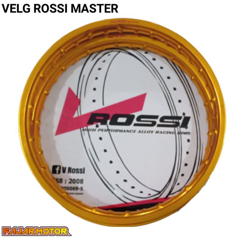 VELG SET ROSSI MASTER 140 160 RING 17 ISI 2 VELG HOLE 36