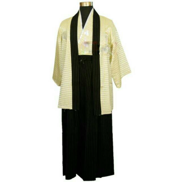 Kimono Jepang Yukata Cosplay Dewasa Pria Allsize